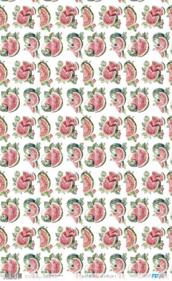 PFY-13779 - Papel Arroz 54x33 cm 25-30 gr. (Watermelon V)- pack 6 ud.