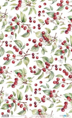 PFY-13782 - Papel Arroz 54x33 cm 25-30 gr. (Cherrys VII)- pack 6 ud.