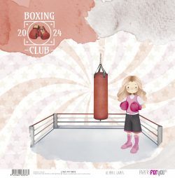 PFY-13876 - Papel Scrap doble cara 180gr 12"x12" (Olympic Games Niña Rubia)- pack 12 ud.