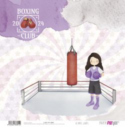 PFY-13891 - Papel Scrap doble cara 180gr 12"x12" (Olympic Games Niña Morena)- pack 12 ud.