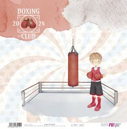 PFY-13919 - Papel Scrap doble cara 180gr 12"x12" (Olympic Games Niño Rubio)- pack 12 ud.