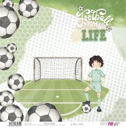 PFY-13932 - Papel Scrap doble cara 180gr 12"x12" (Olympic Games Niño Moreno)- pack 12 ud.