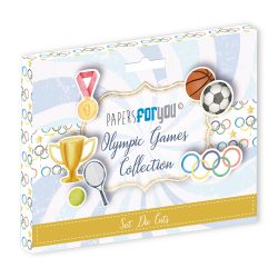 PFY-13965 - Die Cuts 21 pzs 300gr. (Olympic Games)- pack 5 ud.