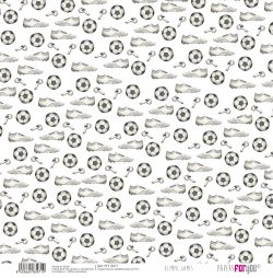 PFY-13971 - Papel Scrap Tela 125gr 12"x12" (Olympic Games)- pack 12 ud.