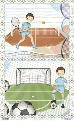PFY-14049 - Papel Arroz 54x33 cm 25-30 gr. (Olympic Games Niño Castaño II)- pack 6 ud.
