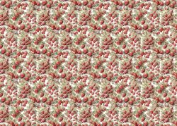 PFY-14107 - Tela Encuadernar Decorada 70x50cm (Fruit´s Market Strawberry IV)- pack 6 ud.