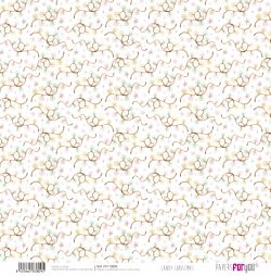 PFY-13809 - Papel Scrap doble cara 180gr 12"x12" (Candy Christmas)- pack 12 ud.