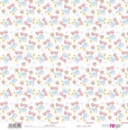PFY-13811 - Papel Scrap doble cara 180gr 12"x12" (Candy Christmas)- pack 12 ud.