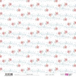 PFY-13814 - Papel Scrap doble cara 180gr 12"x12" (Candy Christmas)- pack 12 ud.