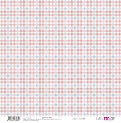 PFY-13834 - Papel Scrap Tela 125gr 12"x12" (Candy Christmas)- pack 12 ud.