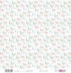 PFY-13839 - Papel Scrap Vellum 90gr (Candy Christmas)- pack 12 ud.