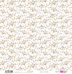 PFY-13841 - Papel Scrap Vellum 90gr (Candy Christmas)- pack 12 ud.