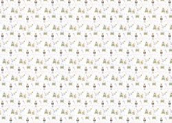 PFY-13857 - Tela Encuadernar Decorada 70x50cm (Candy Christmas III)- pack 6 ud.