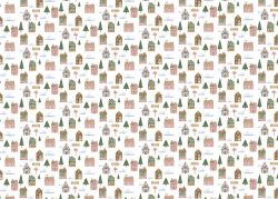 PFY-13865 - Leather Paper 65x40 cm (Candy Christmas I)- pack 2 ud.