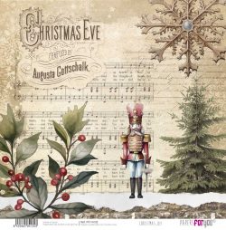 PFY-14132 - Papel Scrap doble cara 180gr 12"x12" (Christmas Joy)- pack 12 ud.