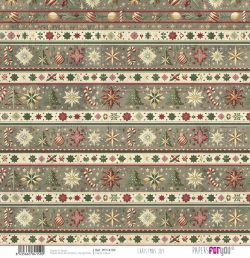 PFY-14159 - Papel Scrap Vellum 90gr (Christmas Joy)- pack 12 ud.