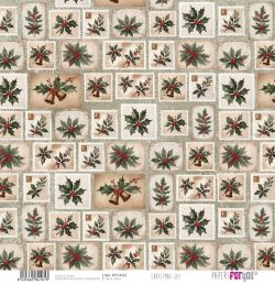 PFY-14161 - Papel Scrap Vellum 90gr (Christmas Joy)- pack 12 ud.
