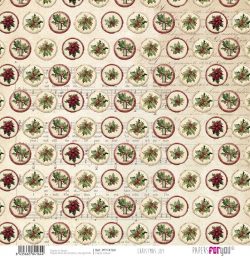 PFY-14164 - Papel Scrap Vellum 90gr (Christmas Joy)- pack 12 ud.