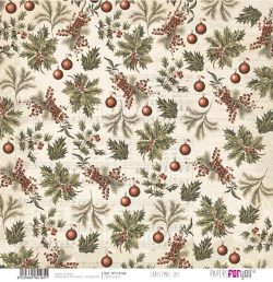 PFY-14165 - Papel Scrap Vellum 90gr (Christmas Joy)- pack 12 ud.