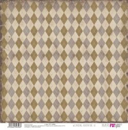 PFY-14356 - Papel Scrap Tela 125gr 12"x12" (Wizarding Adventure III)- pack 12 ud.