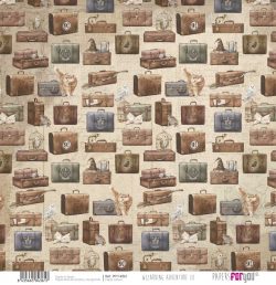 PFY-14361 - Papel Scrap Vellum 90gr (Wizarding Adventure III)- pack 12 ud.