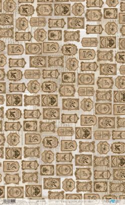 PFY-14404 - Papel de Arroz 54x33 cm 25-30 gr. (Wizarding Adventure Labels)- pack 6 ud.