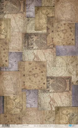 PFY-14408 - Papel de Arroz 54x33 cm 25-30 gr. (Wizarding Adventure Astrology)- pack 6 ud.