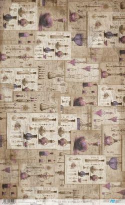 PFY-14409 - Papel de Arroz 54x33 cm 25-30 gr. (Wizarding Adventure Potions)- pack 6 ud.