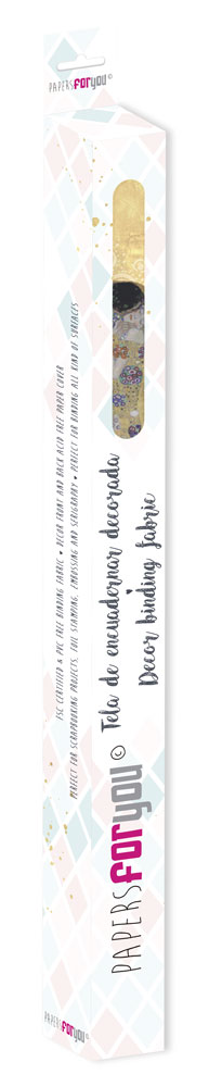 CPFY-14563 - Caja Tela Encuadernar Decorada 70x50cm (Abstract Art Kiss)- pack 6 ud.