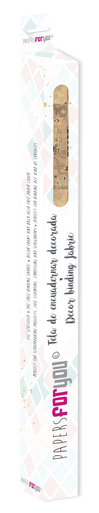 CPFY-14564 - Caja Tela Encuadernar Decorada 70x50cm (Abstract Art Squares)- pack 6 ud.