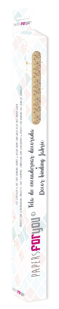 CPFY-14567 - Caja Tela Encuadernar Decorada 70x50cm (Abstract Art Poppies Mini)- pack 6 ud.