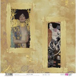 PFY-14504 - Papel Scrap doble cara 180gr 12"x12" (Abstract Art)- pack 12 ud.