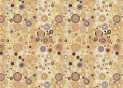 PFY-14569 - Tela Encuadernar Decorada 70x50cm (Abstract Art Circles)- pack 6 ud.