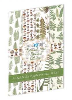 PFY-14615 - Colección  de  4 Papeles Arroz 54x33 cm 25-30 gr. Botanical Book Pattern II