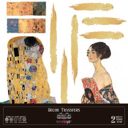 PFY-14798 - Decorative Transfers 30x30cm 12"x 12" 2 Hojas  (Abstract Art)- pack 2 ud.