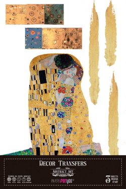 PFY-14817 - Decorative Transfers 20x30cm 8"x 12" 3 Hojas  (Abstract Art)- pack 2 ud.