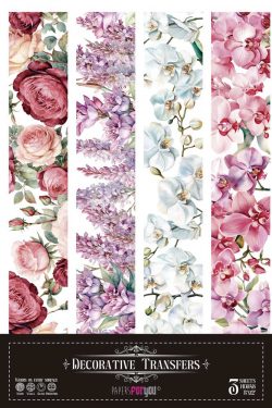 PFY-14634 - Decorative Transfers 20x30cm 8″x 12″ 3 Hojas (Borders) - pack 2 ud.