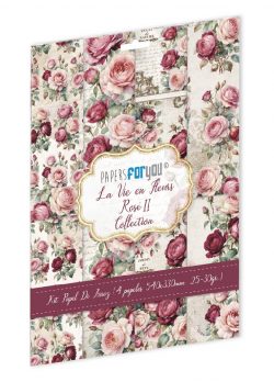 PFY-14843 - Colección de 4 Papeles Arroz 54x33 cm 25-30 gr. (Fruit's Market Rosé II) - pack 4 ud.