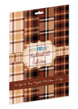 PFY-14872 - Colección de 4 Papeles Arroz 54x33 cm 25-30 gr. (Highlands III) - pack 4 ud.