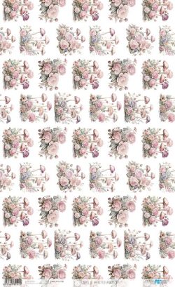 PFY-15142 - Papel Arroz 54x33 cm 25-30 gr. (Blushrooms X) - pack 6 ud.