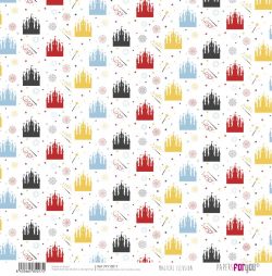 PFY-15017 - Papel Scrap doble cara 180gr 12x12 (Magical Illusion)- pack 12 ud.