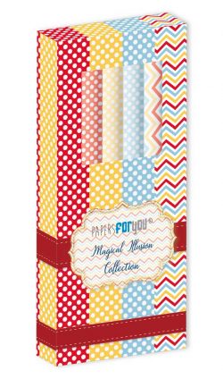 PFY-15072 - Kit Leather Paper 4 pzs 32,5x30 cm (Magical Illusion)- pack 4 ud.