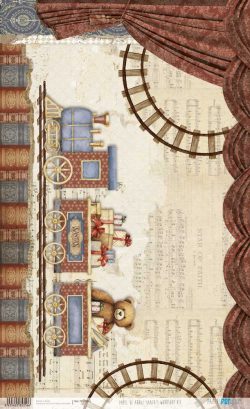 PFY-15316 - Papel Arroz 54x33 cm 25-30 gr. (Santa's Workshop VII) - pack 6 ud.