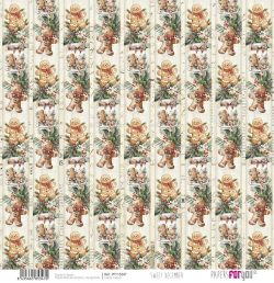 PFY-15347 - Papel Scrap Vellum 90gr (Sweet December) - pack 12 ud.