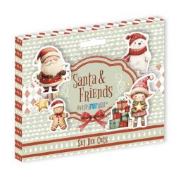 PFY-15429 - Die Cuts 20 pzs 300gr. (Santa & Friends) - pack 5 ud.