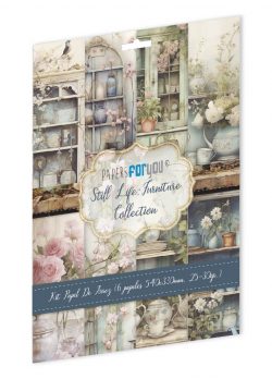 PFY-15274 - Colección de 6 Papeles Arroz 54x33 cm 25-30 gr. Still Life: Furniture - pack 4 ud.