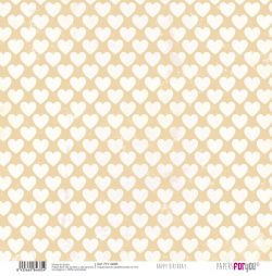 PFY-14685 - Papel Scrap Tela 125gr 12x12 (Happy Birthday) - pack 12 ud.