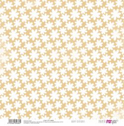 PFY-14686 - Papel Scrap Tela 125gr 12x12 (Happy Birthday) - pack 12 ud.