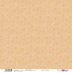 PFY-14689 - Papel Scrap Tela 125gr 12x12 (Happy Birthday) - pack 12 ud.