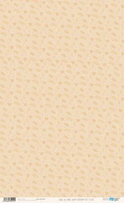 PFY-15212 - Papel Arroz 54x33 cm 25-30 gr. Happy Birthday (Bee Flight) - pack 6 ud.